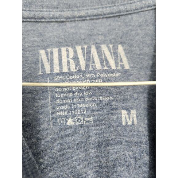 Nirvana Graphic T-Shirt - Women's Medium - Band Tee - Picture 3 of 4